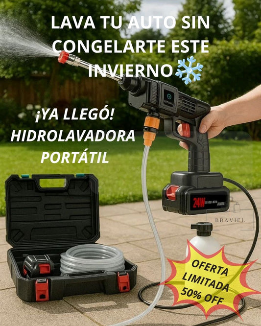 Hidrolavadora Portátil Inalámbrica