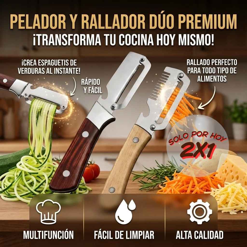 MaxPeel Kitchen - Precisión y cero desperdicio de verduras