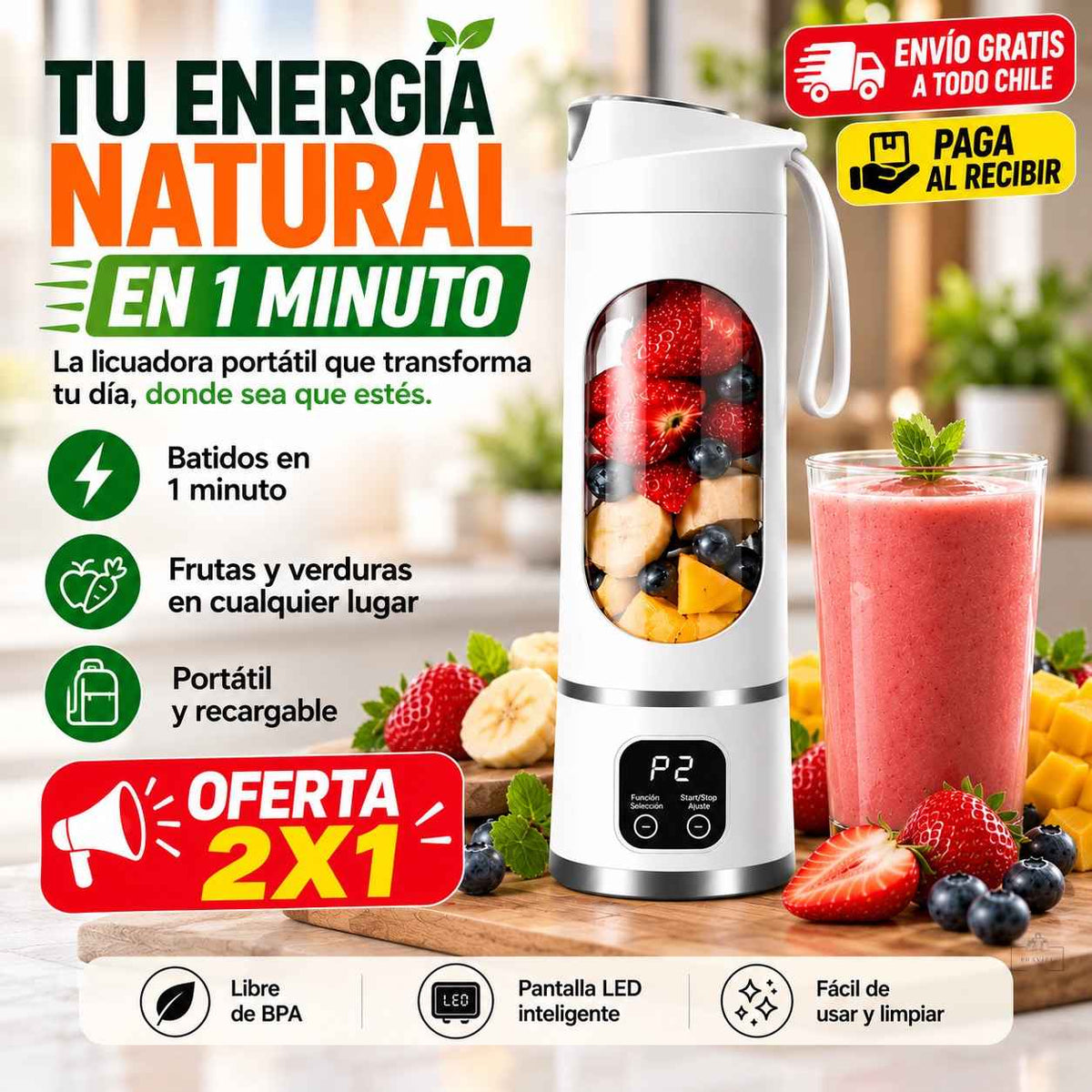 NutriGo - Batidos de Fruta Fresca para tu rutina