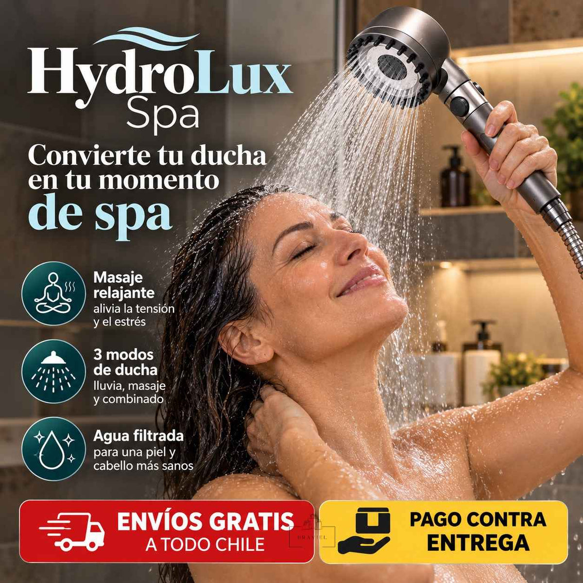 HydroLux Spa - Ducha de Alta Presión