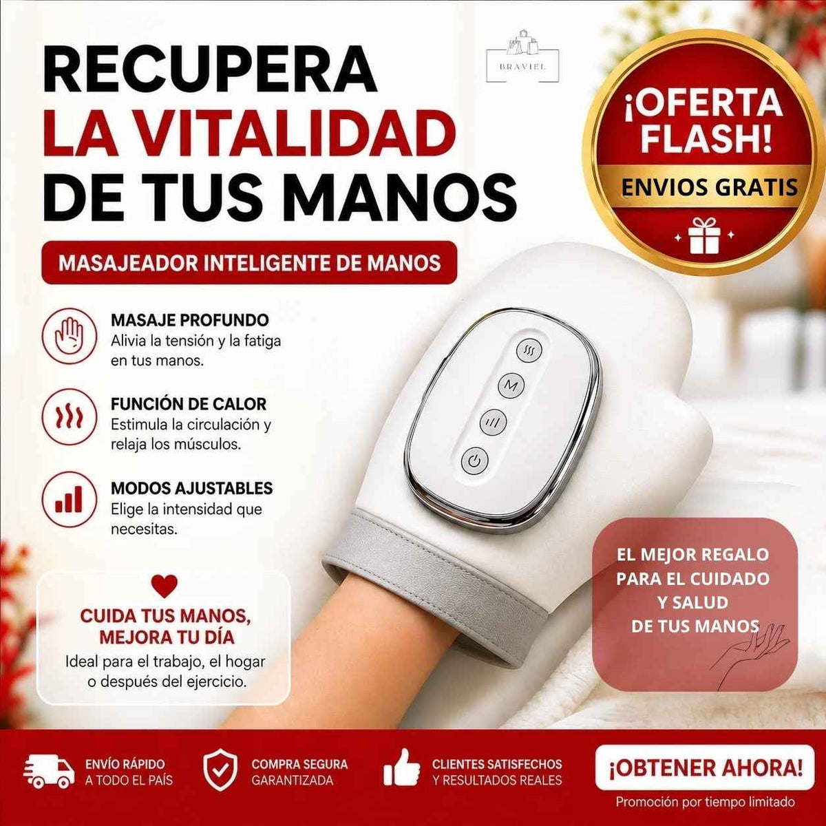 HandRelax Pro - Alivio Rápido para tus Manos