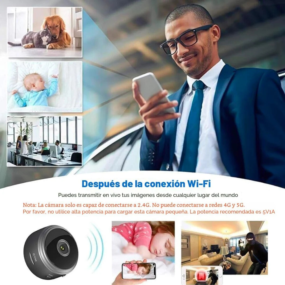 VIGILCAM PRO: La Mini Cámara Espía de Seguridad