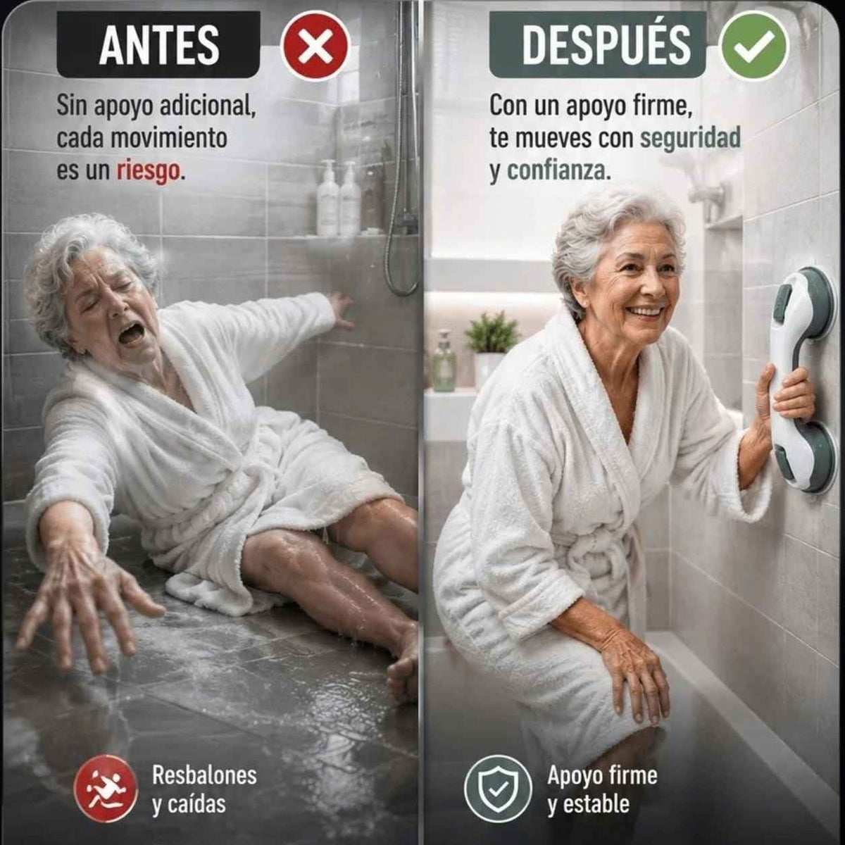 AgarrePro - Manilla de Sujeción para baños