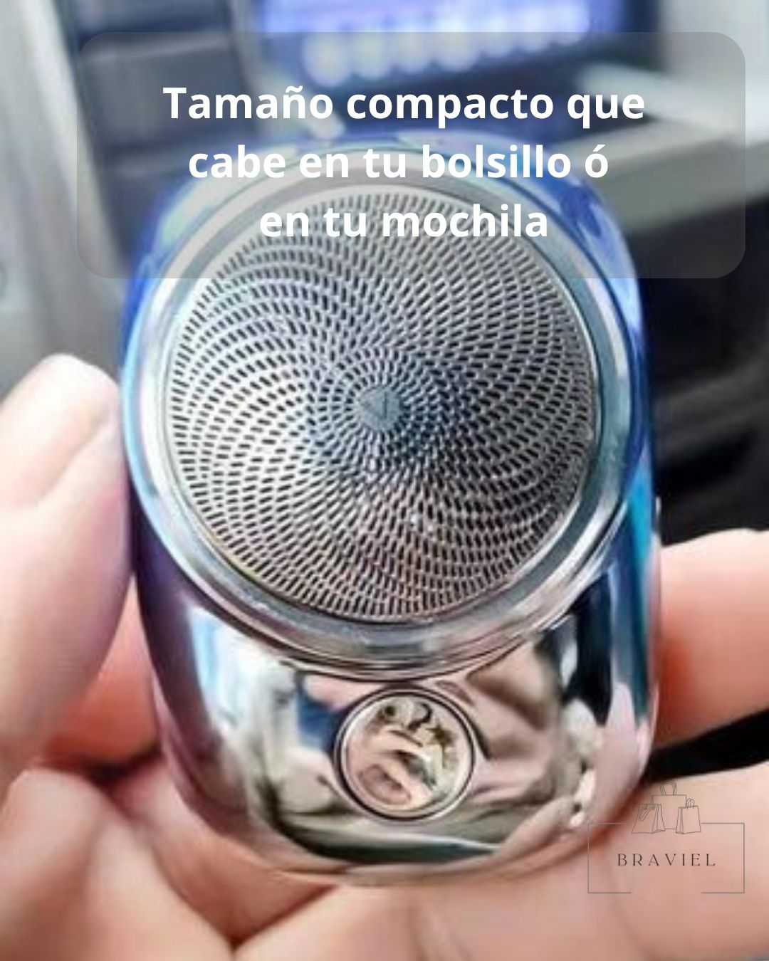 Mini Afeitadora Portátil Recargable