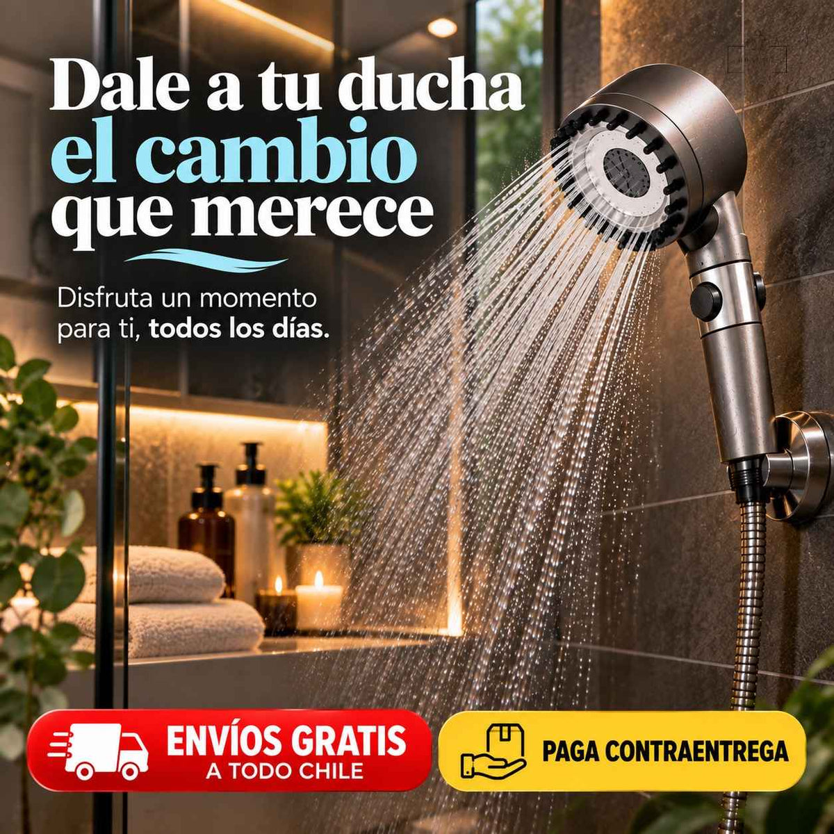 HydroLux Spa - Ducha de Alta Presión