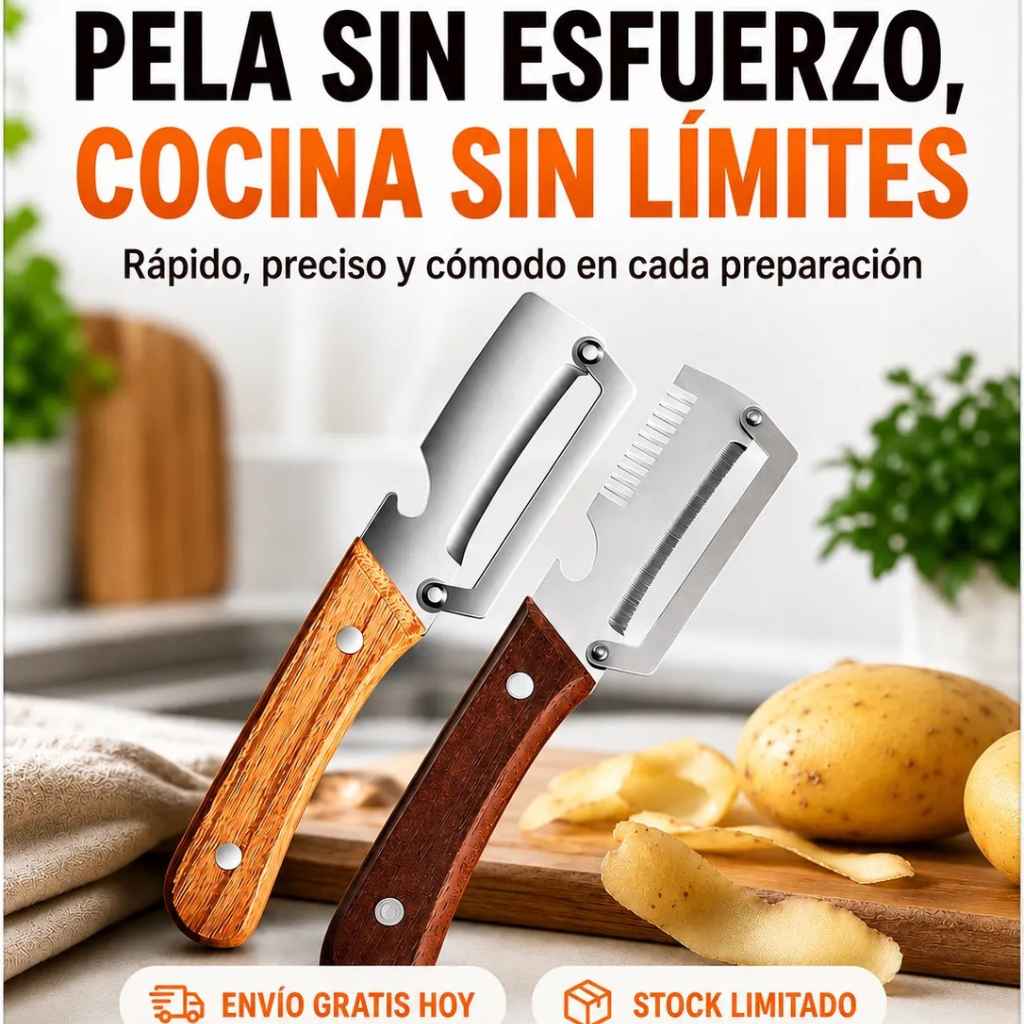 MaxPeel Kitchen - Precisión y cero desperdicio de verduras