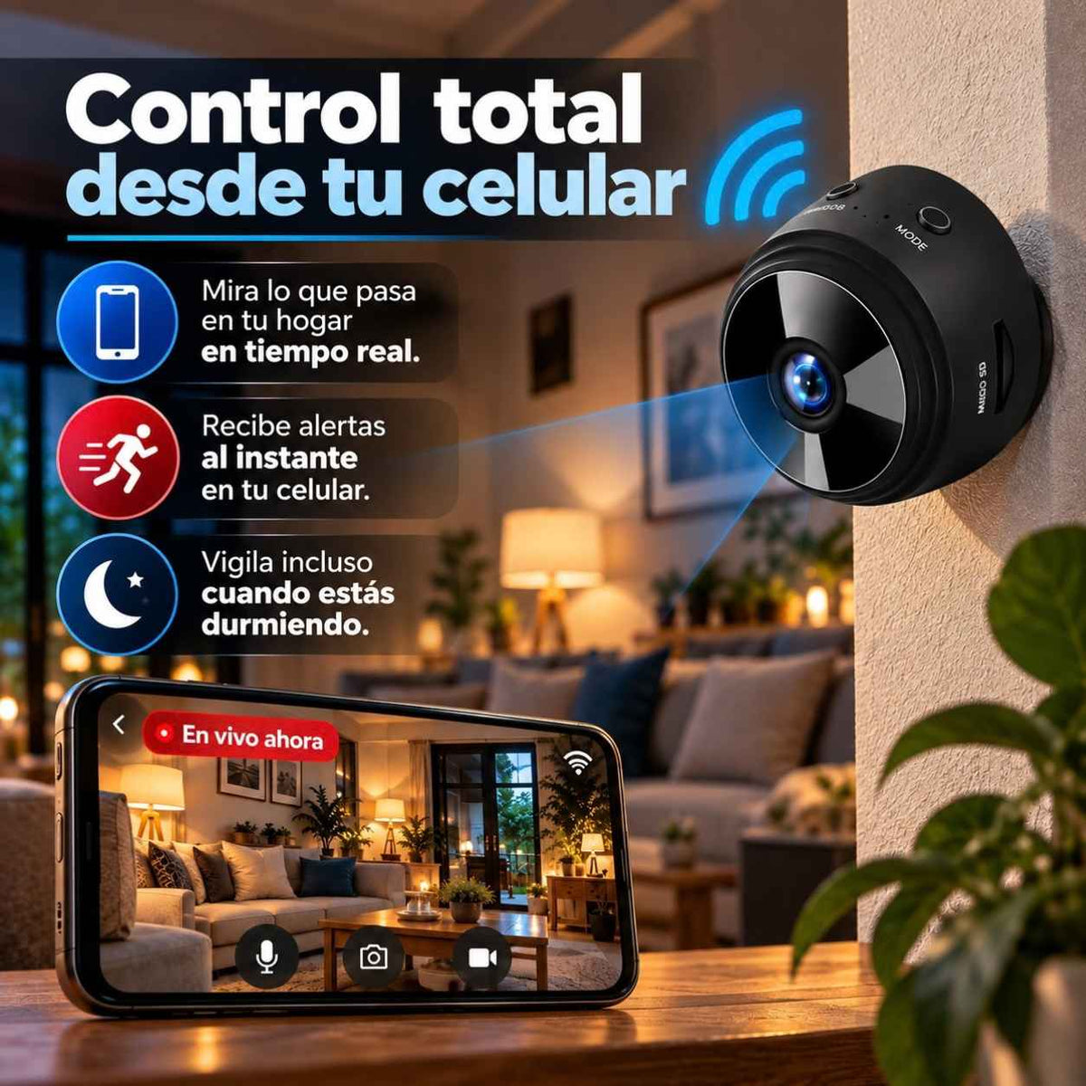 VIGILCAM: La Mini Cámara Espía de Seguridad