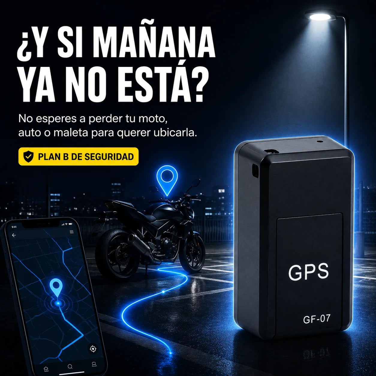 TrackMax Pro - Encuentra tu auto con GPS inteligente en tiempo real