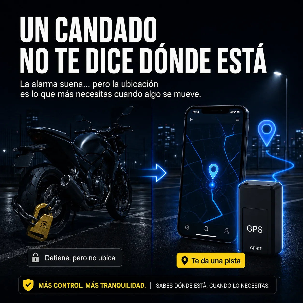 TrackMax Pro - Encuentra tu auto con GPS inteligente en tiempo real
