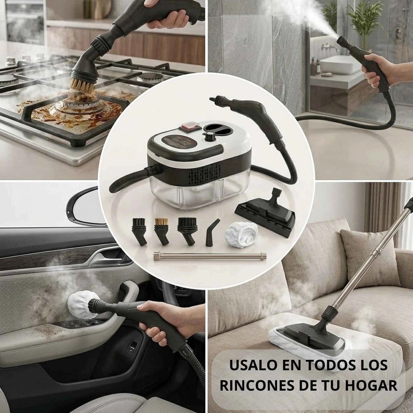 VaporClean 2500: El Potente Limpiador a Vapor Antigrasa