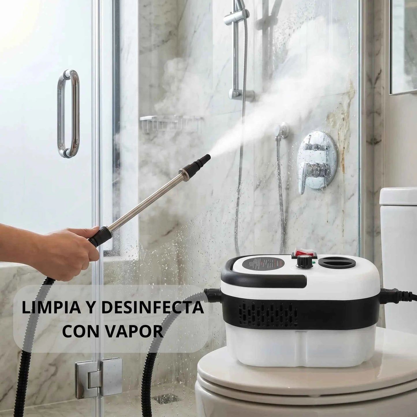 VaporClean 2500: El Potente Limpiador a Vapor Antigrasa