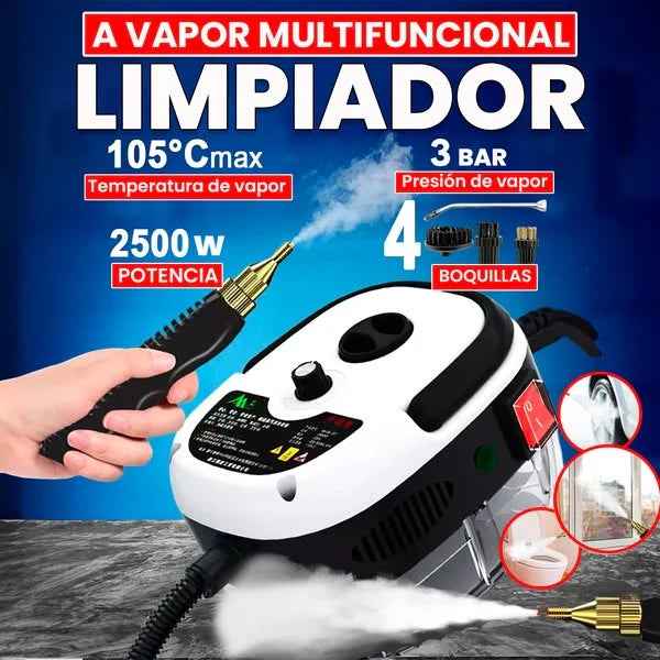 VaporClean 2500: El Potente Limpiador a Vapor Antigrasa