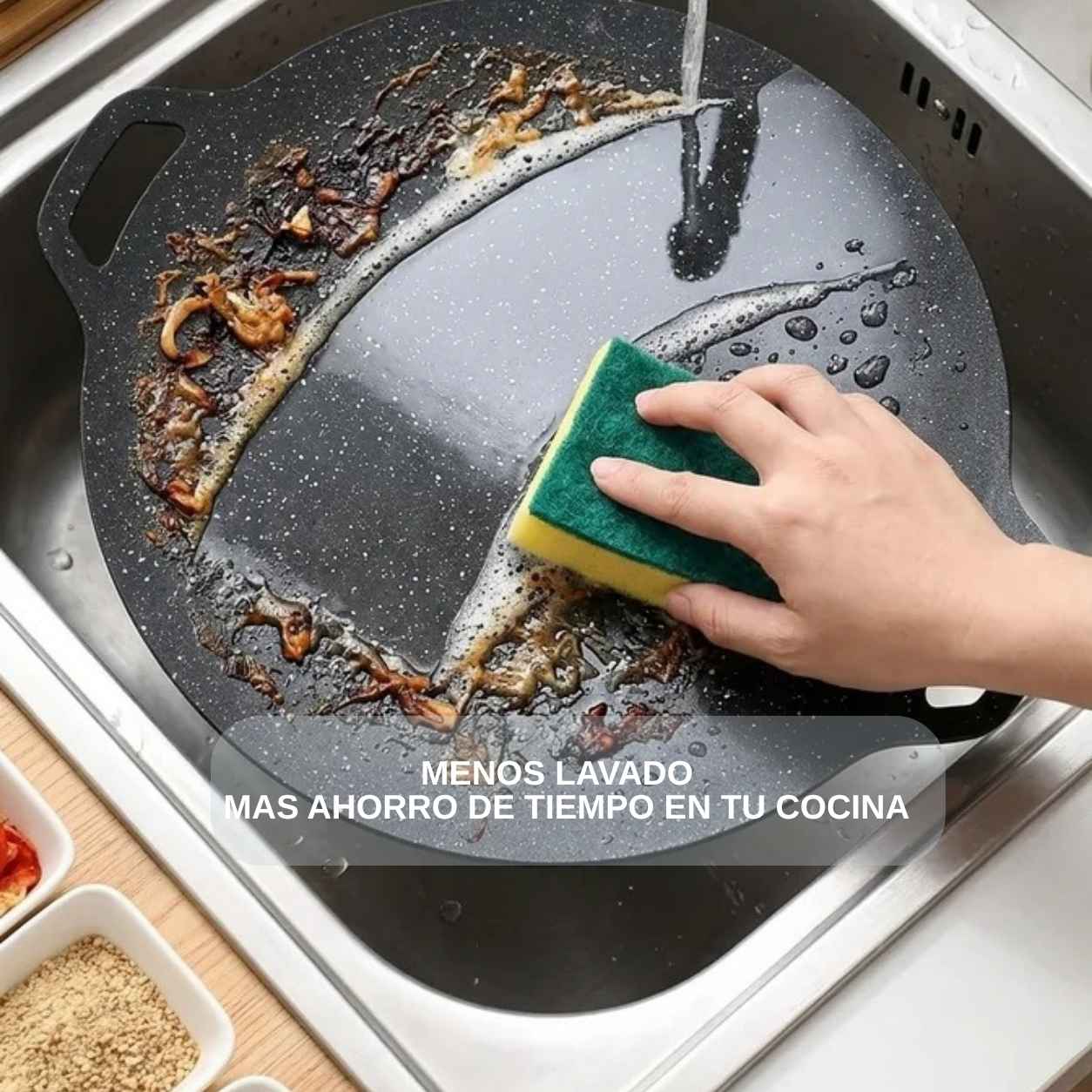 KoreanGrill Max - Cocina Parejo Sin Pegar Nada