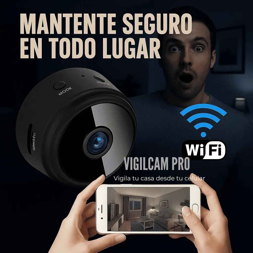 VIGILCAM PRO: La Mini Cámara Espía de Seguridad